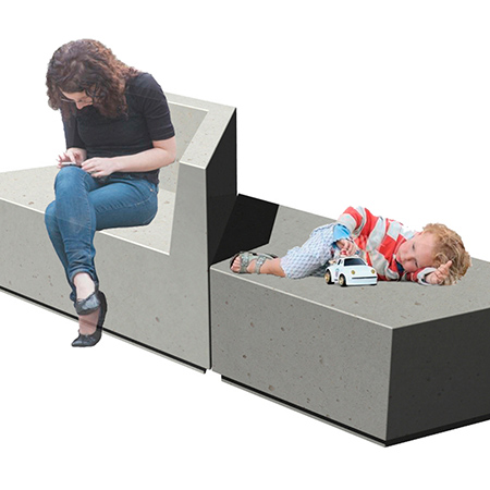 TRIA-BE : CONCRETE BENCH