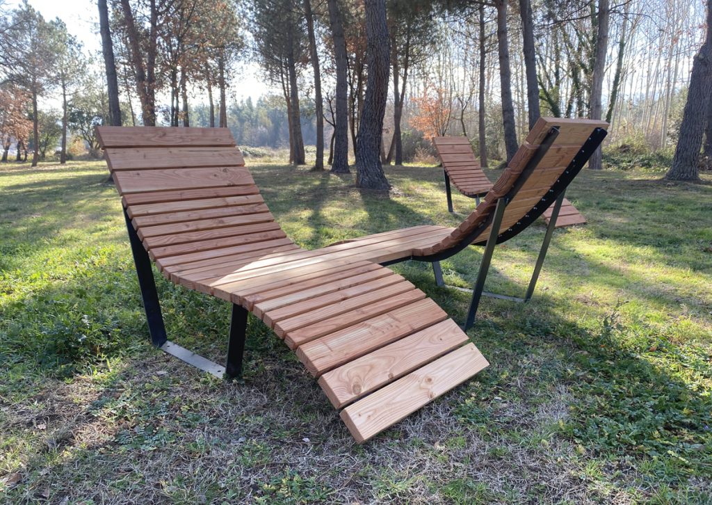 double square CHAISE-LONGUE