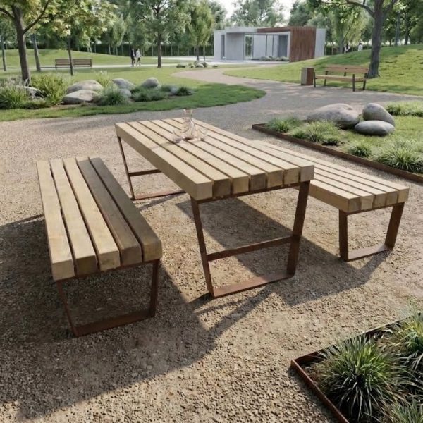 ECO : BANQUETTE & TABLE
